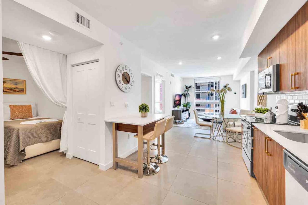 Modern Unit In Downtown Miami With Free Parking Apartment Exterior foto