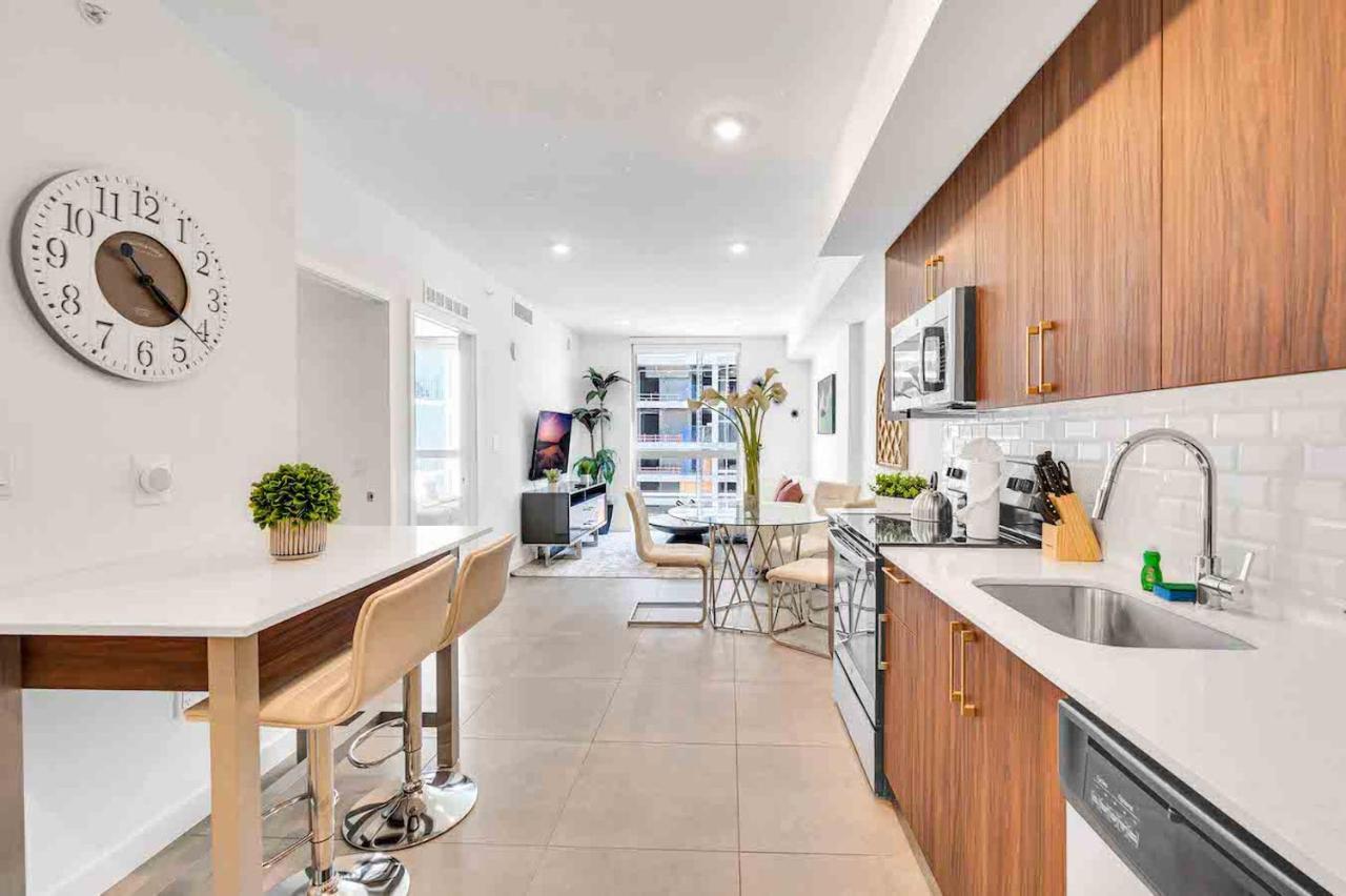 Modern Unit In Downtown Miami With Free Parking Apartment Exterior foto
